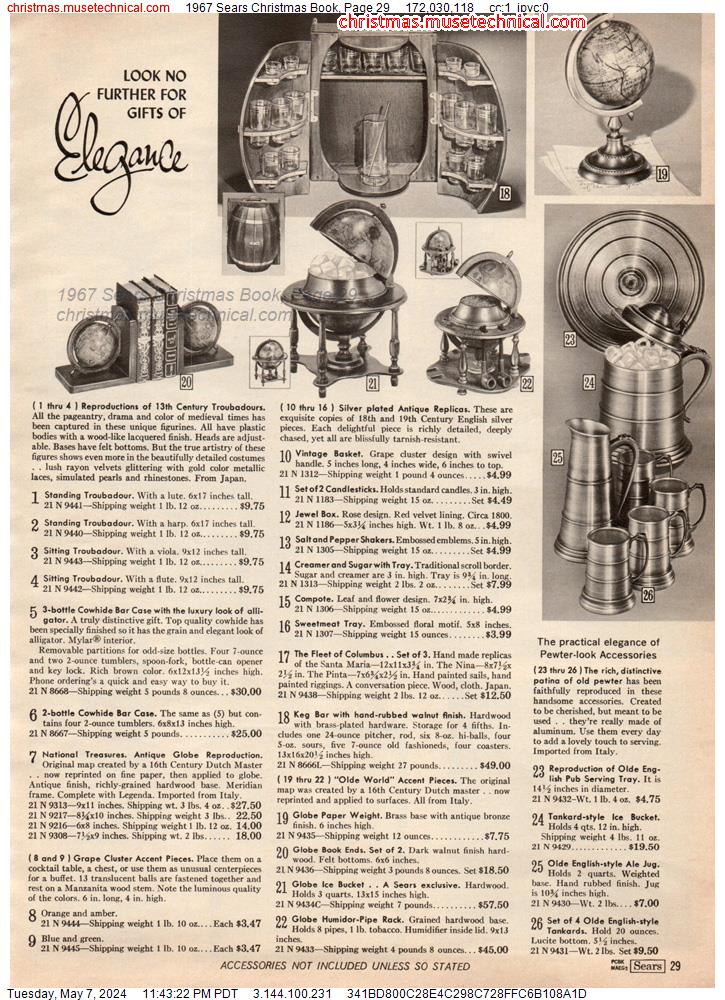 1967 Sears Christmas Book, Page 29