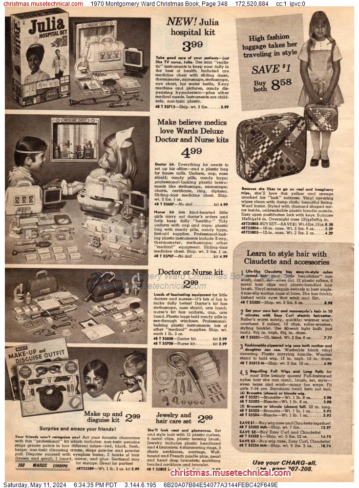 1970 Montgomery Ward Christmas Book, Page 348