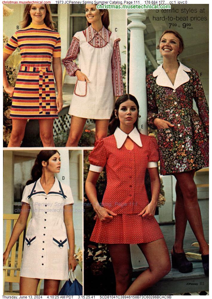 1973 JCPenney Spring Summer Catalog, Page 111