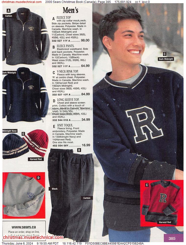 2000 Sears Christmas Book (Canada), Page 385