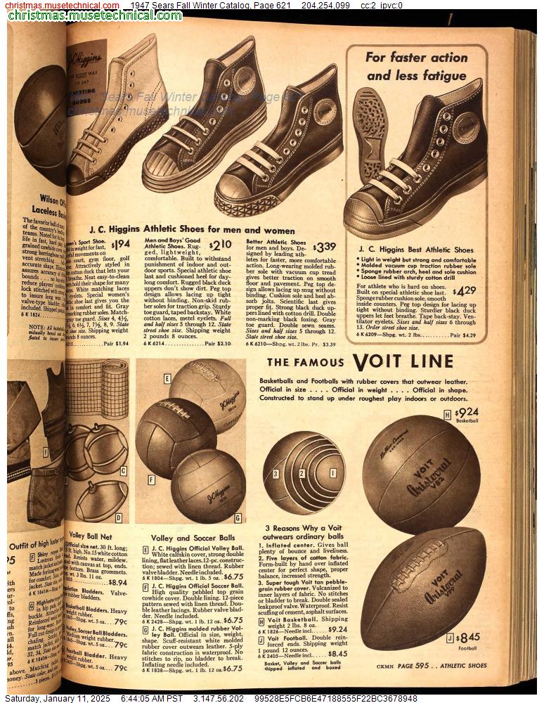 1947 Sears Fall Winter Catalog, Page 621