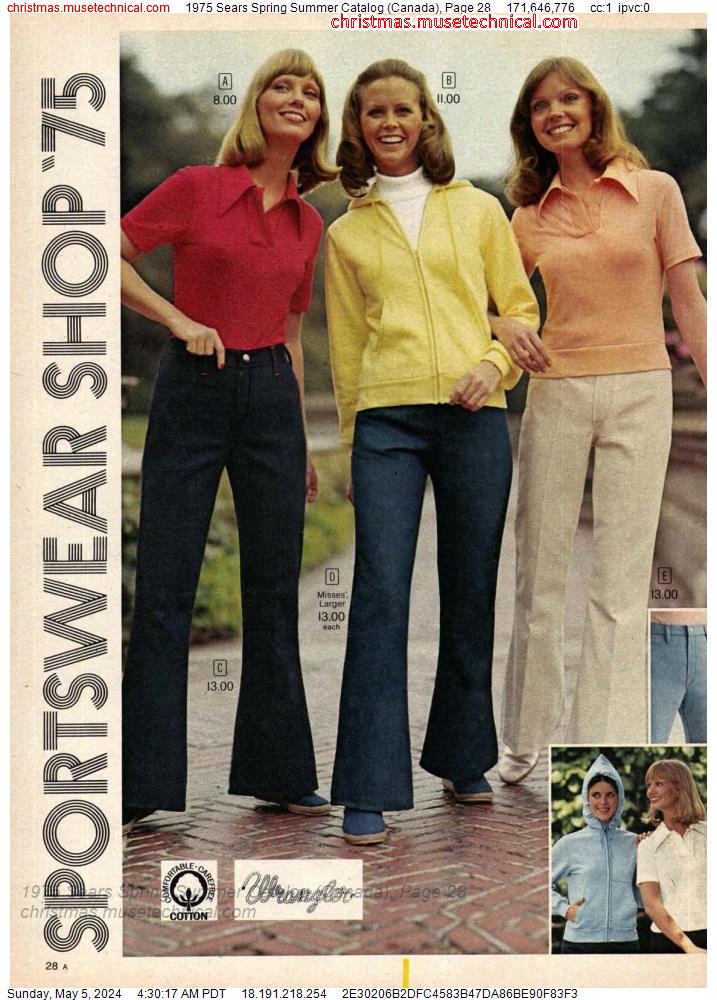 1975 Sears Spring Summer Catalog (Canada), Page 28