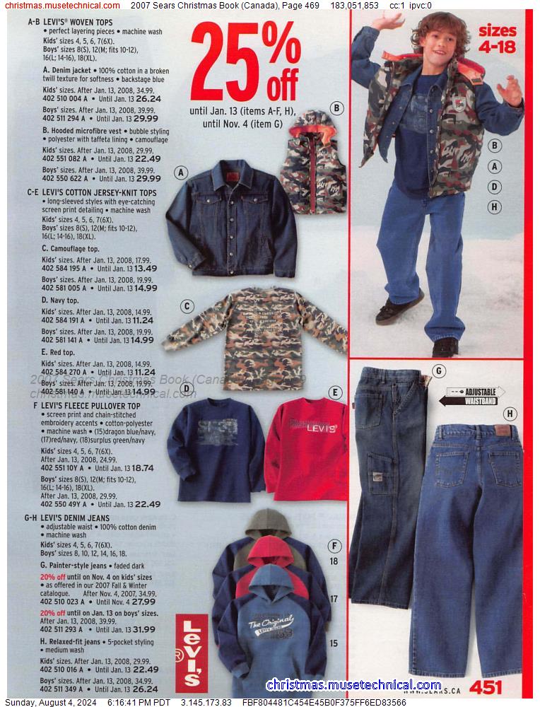 2007 Sears Christmas Book (Canada), Page 469