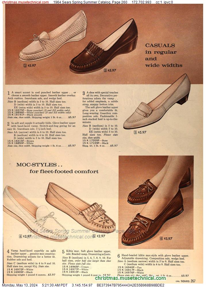 1964 Sears Spring Summer Catalog, Page 260
