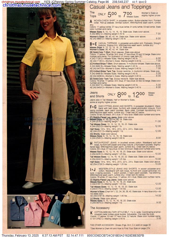 1978 JCPenney Spring Summer Catalog, Page 86