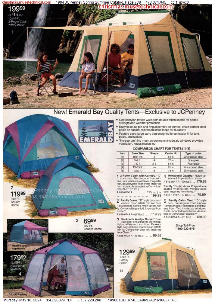 1994 JCPenney Spring Summer Catalog, Page 738