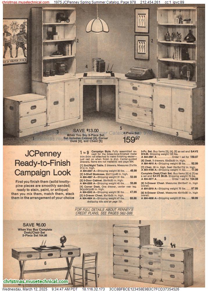 1975 JCPenney Spring Summer Catalog, Page 978