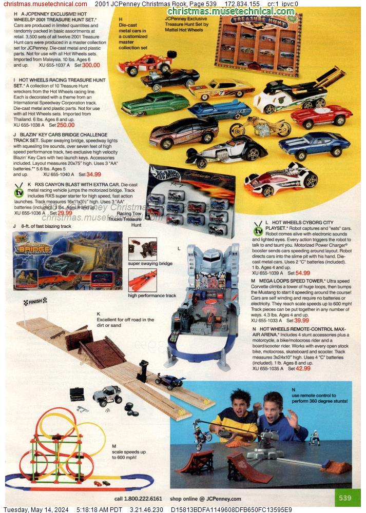 2001 JCPenney Christmas Book, Page 539