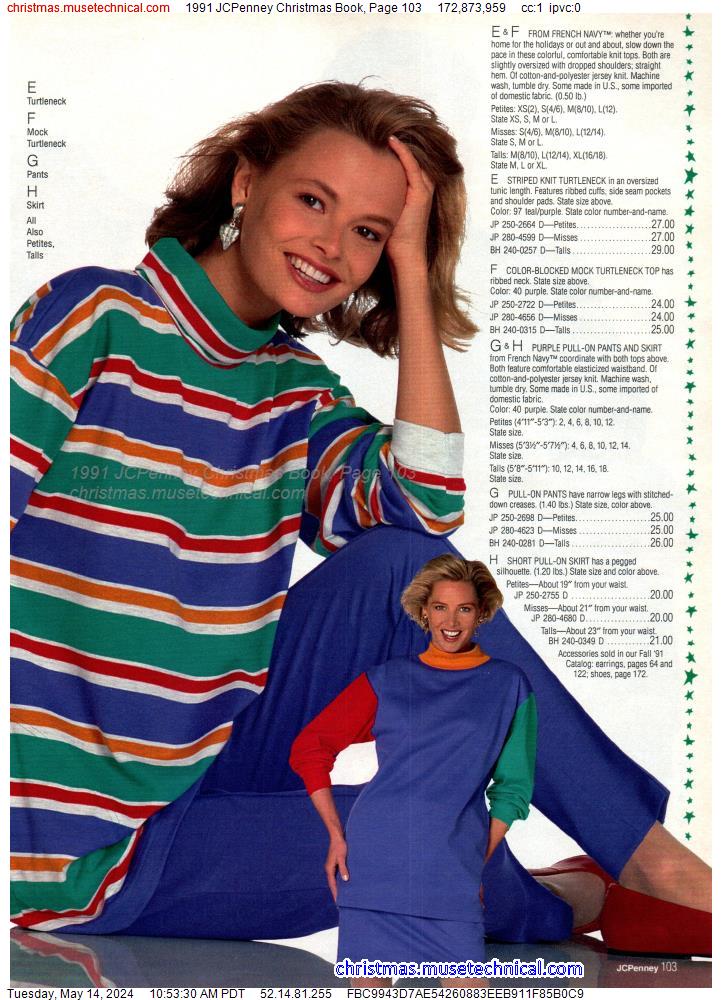 1991 JCPenney Christmas Book, Page 103