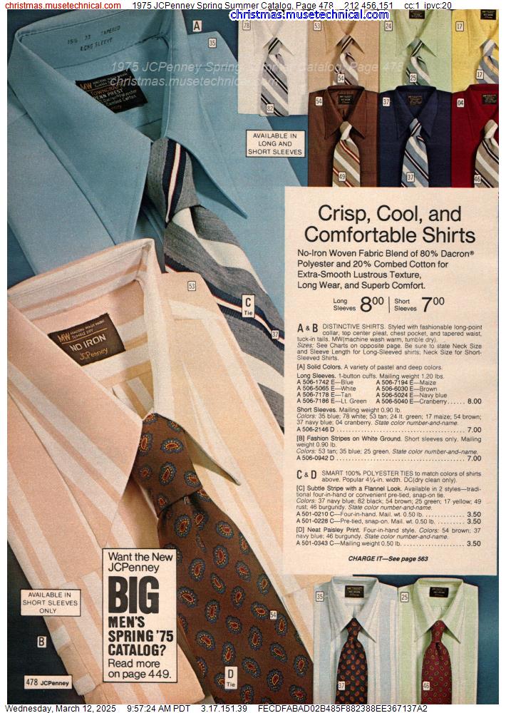 1975 JCPenney Spring Summer Catalog, Page 478