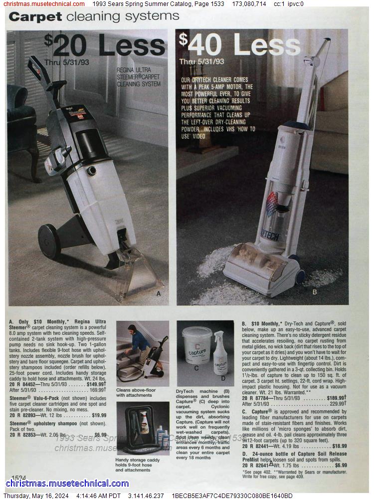 1993 Sears Spring Summer Catalog, Page 1533
