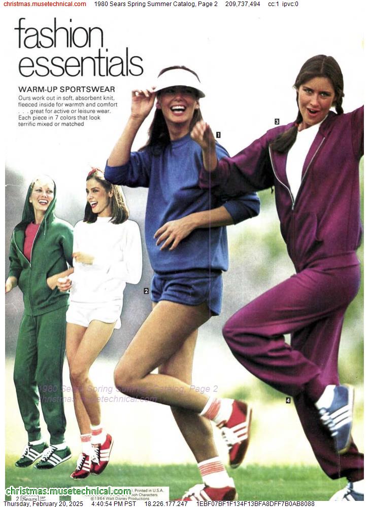 1980 Sears Spring Summer Catalog, Page 2