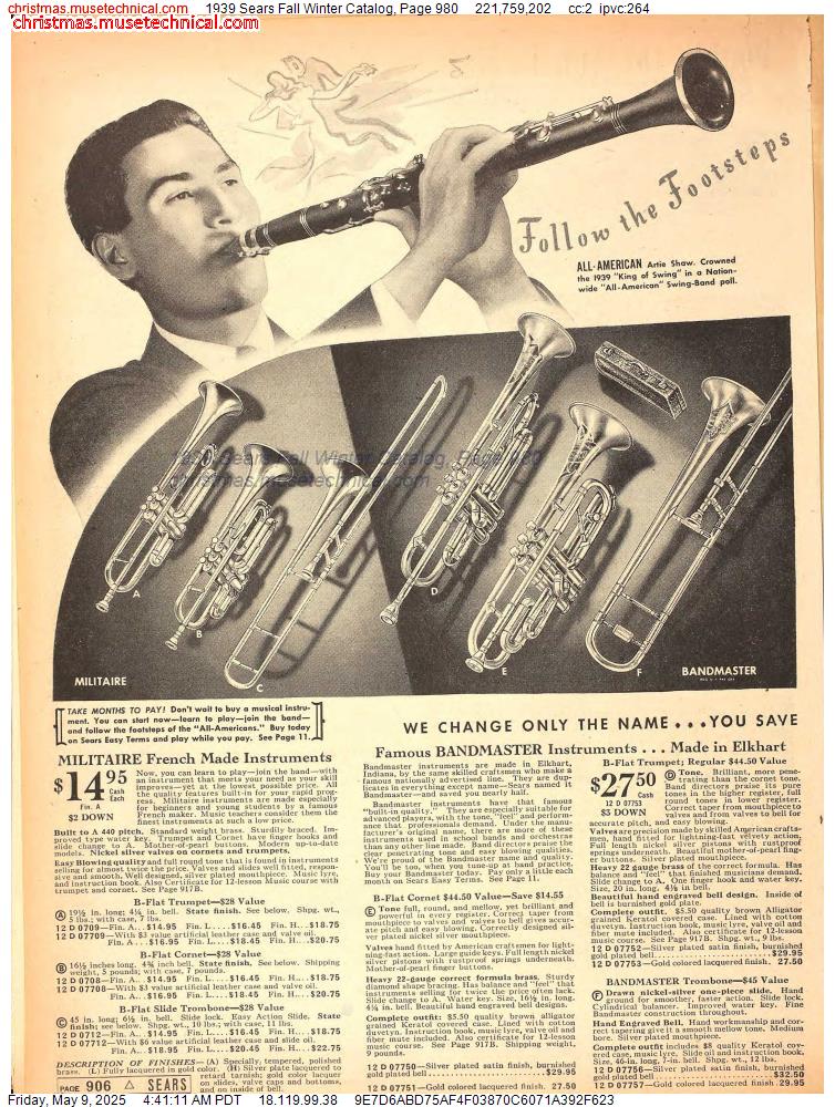 1939 Sears Fall Winter Catalog, Page 980