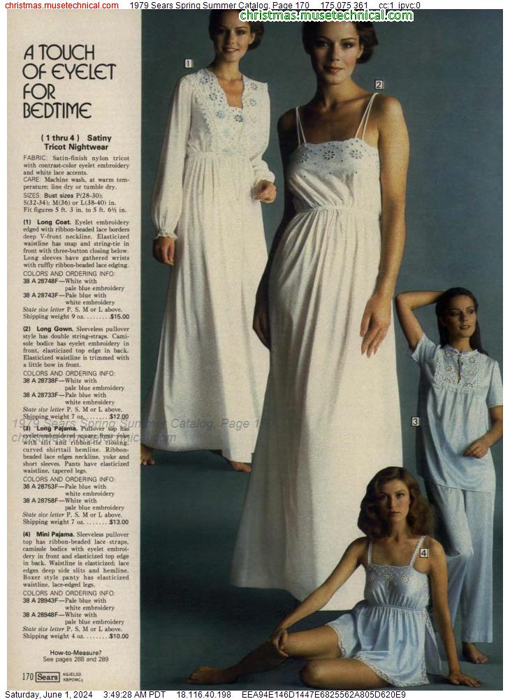 1979 Sears Spring Summer Catalog, Page 170
