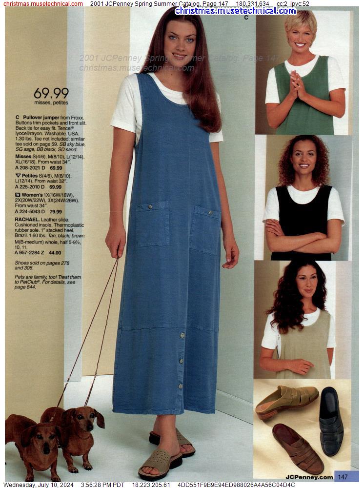 2001 JCPenney Spring Summer Catalog, Page 147