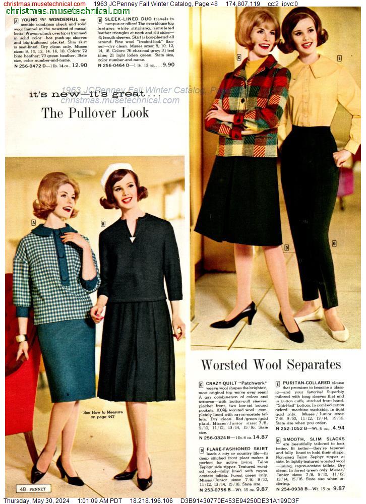 1963 JCPenney Fall Winter Catalog, Page 48