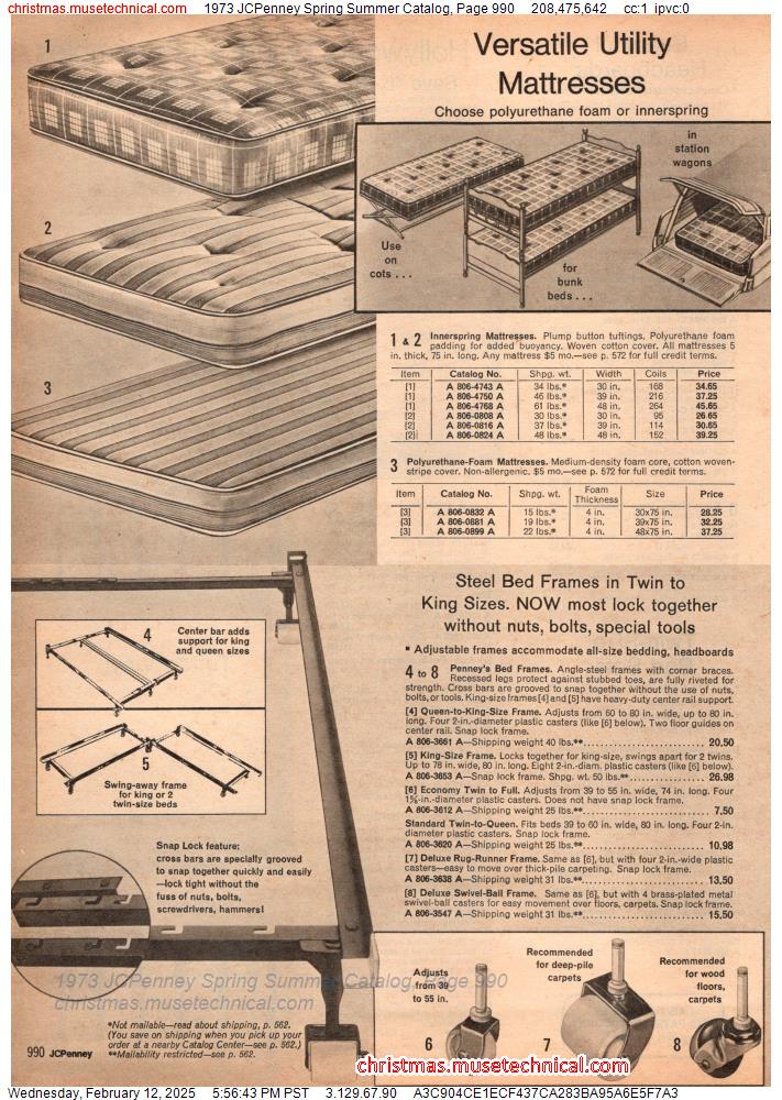 1973 JCPenney Spring Summer Catalog, Page 990