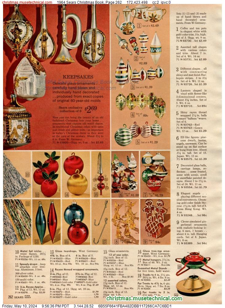 1964 Sears Christmas Book, Page 262