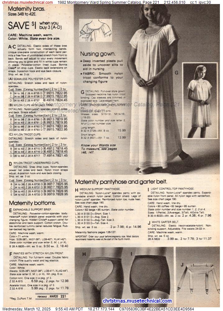 1982 Montgomery Ward Spring Summer Catalog, Page 221