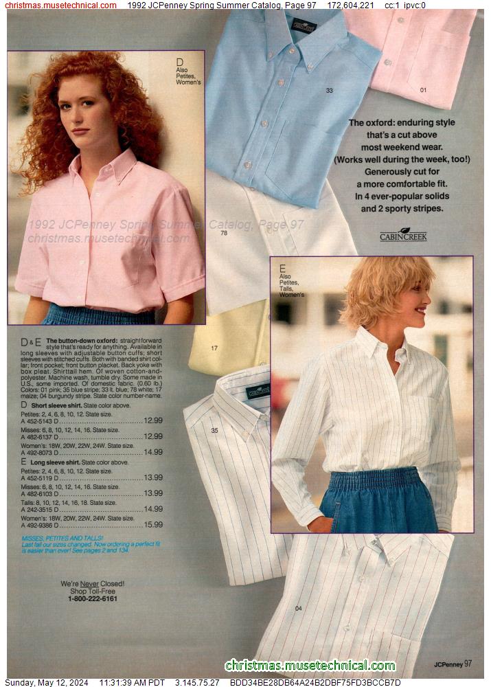 1992 JCPenney Spring Summer Catalog, Page 97