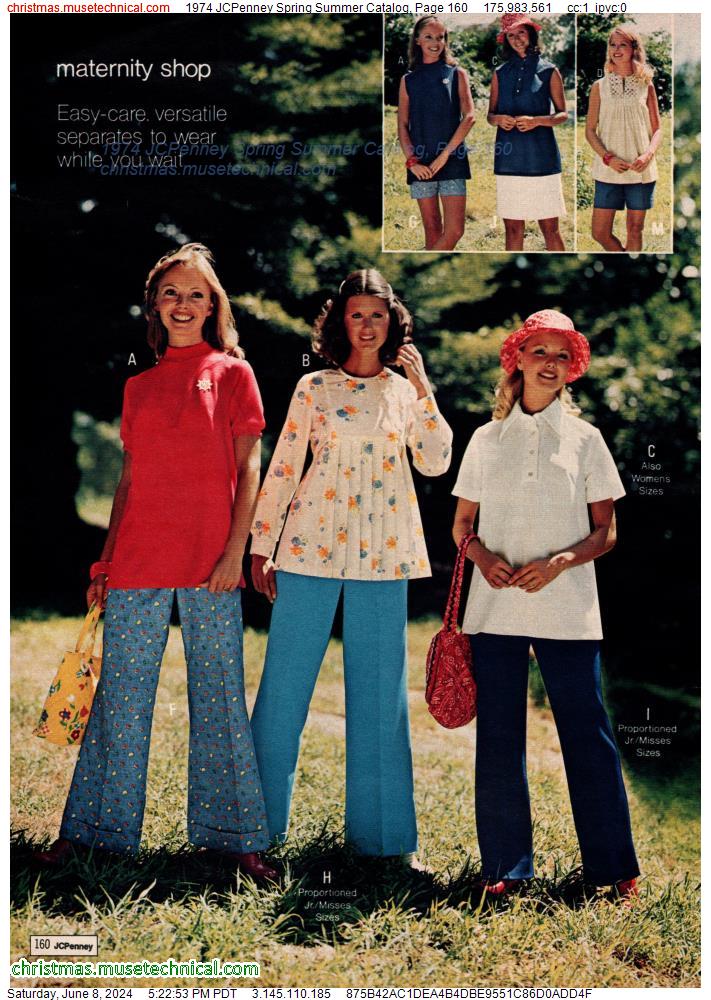 1974 JCPenney Spring Summer Catalog, Page 160
