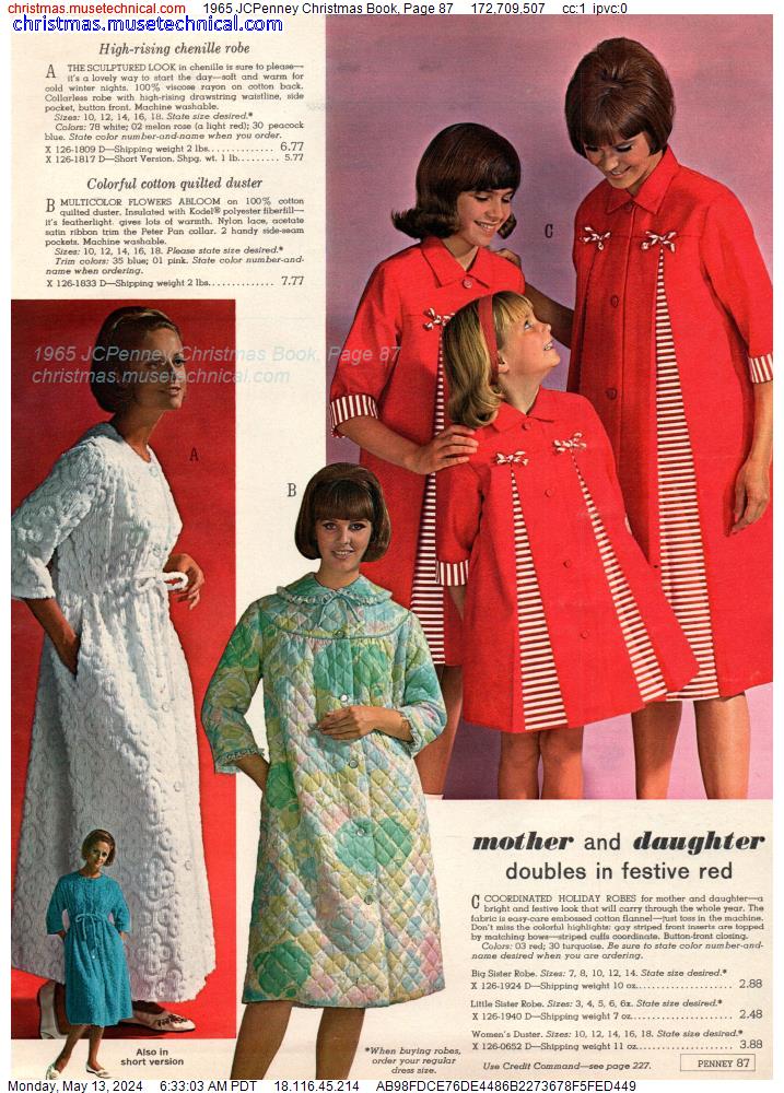 1965 JCPenney Christmas Book, Page 87