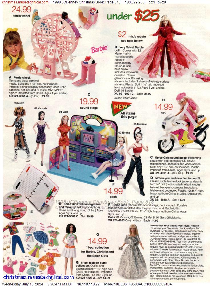 1998 JCPenney Christmas Book, Page 518