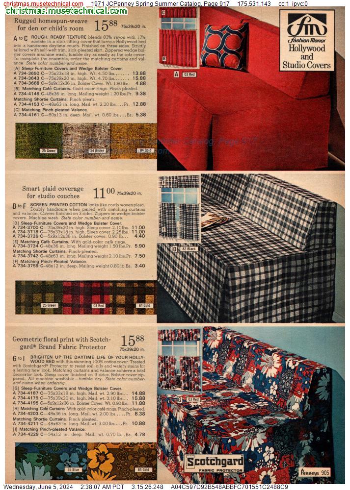1971 JCPenney Spring Summer Catalog, Page 917