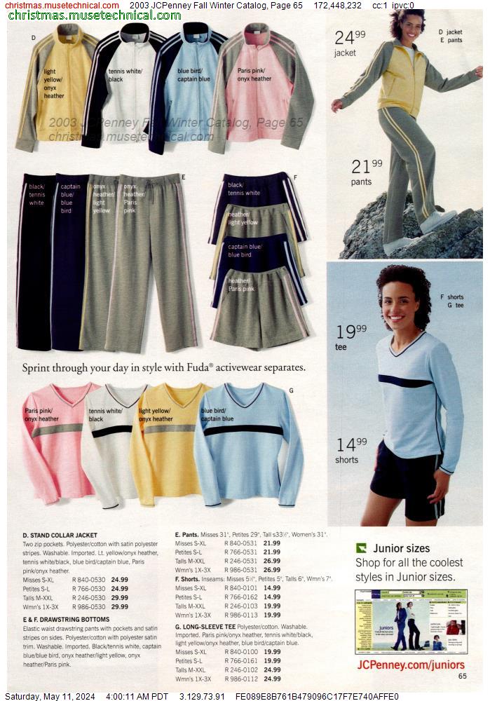 2003 JCPenney Fall Winter Catalog, Page 65