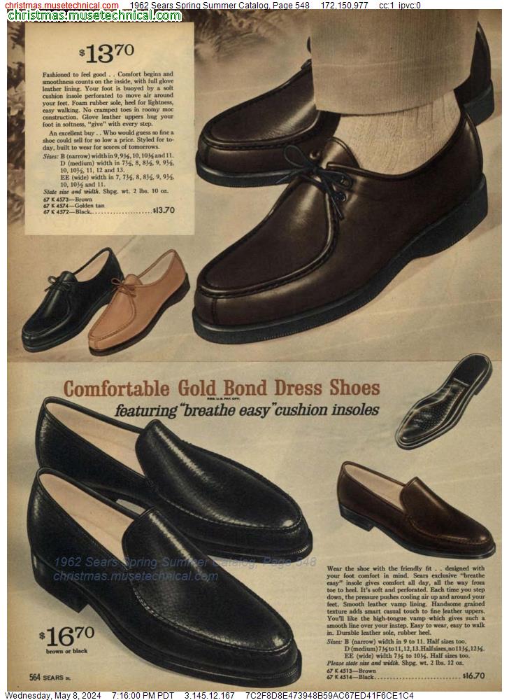 1962 Sears Spring Summer Catalog, Page 548