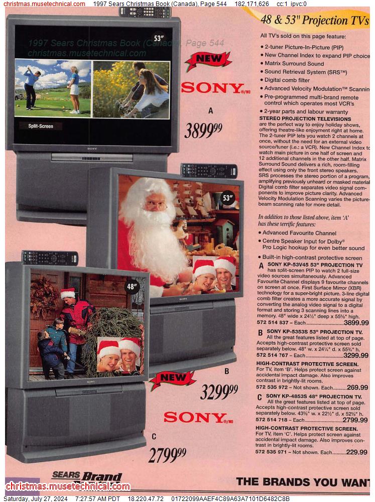 1997 Sears Christmas Book (Canada), Page 544