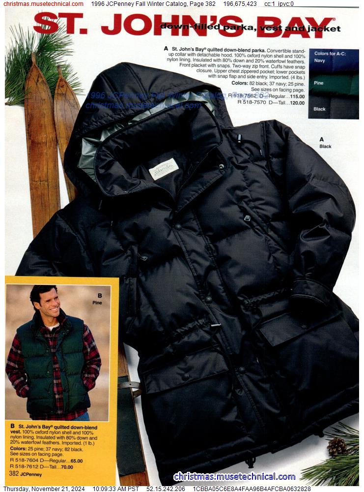 1996 JCPenney Fall Winter Catalog, Page 382