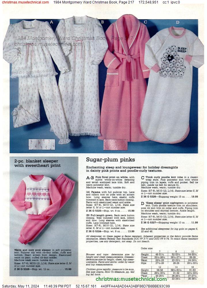 1984 Montgomery Ward Christmas Book, Page 217