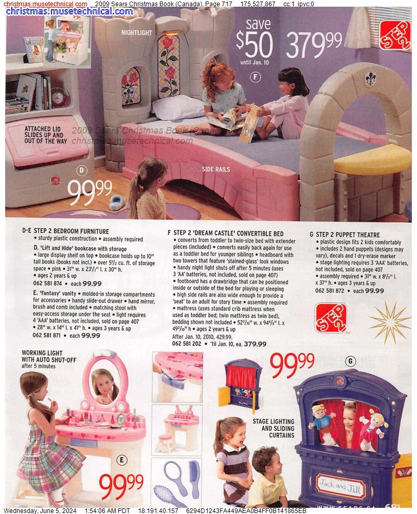 2009 Sears Christmas Book (Canada), Page 717