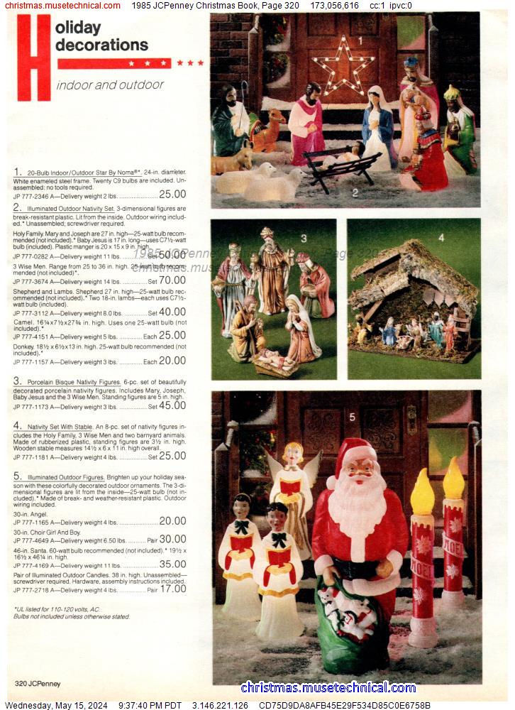 1985 JCPenney Christmas Book, Page 320