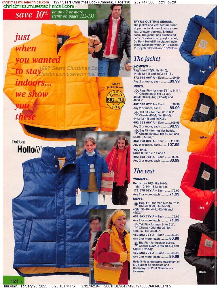 1997 Sears Christmas Book (Canada), Page 130