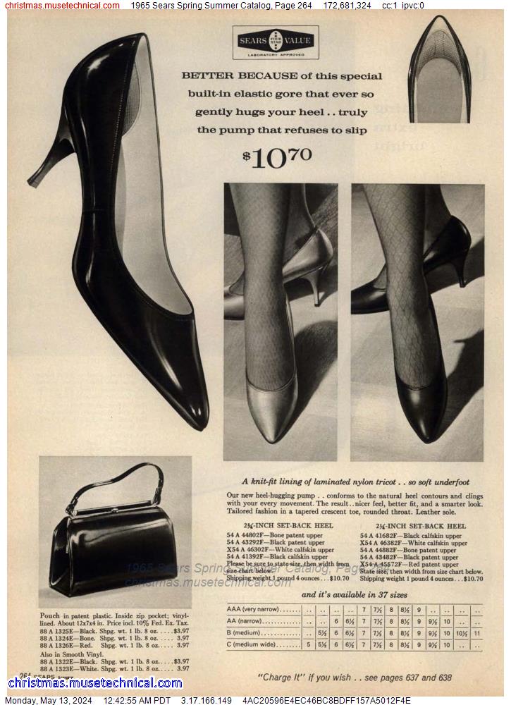 1965 Sears Spring Summer Catalog, Page 264