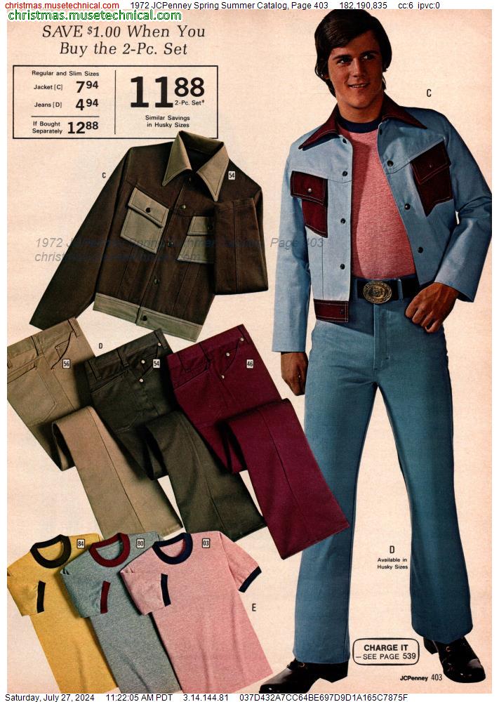 1972 JCPenney Spring Summer Catalog, Page 403