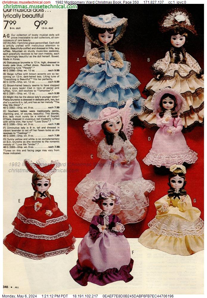 1982 Montgomery Ward Christmas Book, Page 350