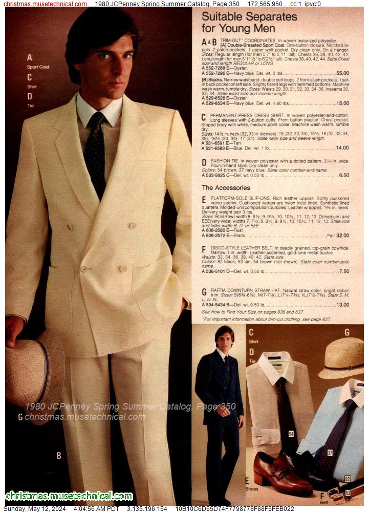 1980 JCPenney Spring Summer Catalog, Page 350