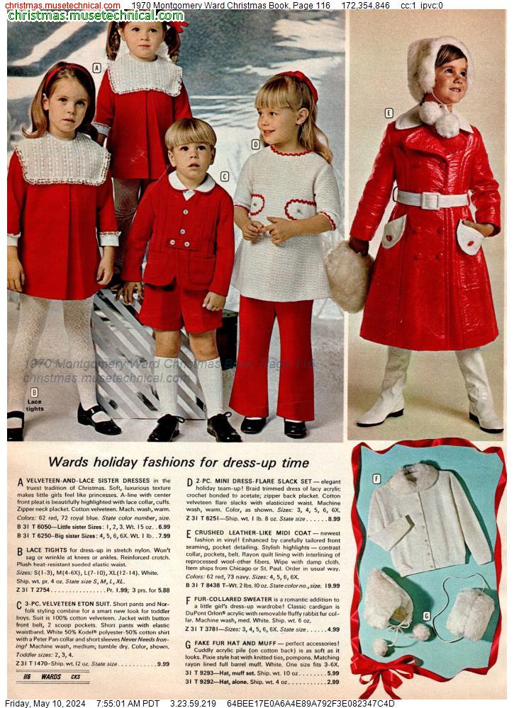 1970 Montgomery Ward Christmas Book, Page 116