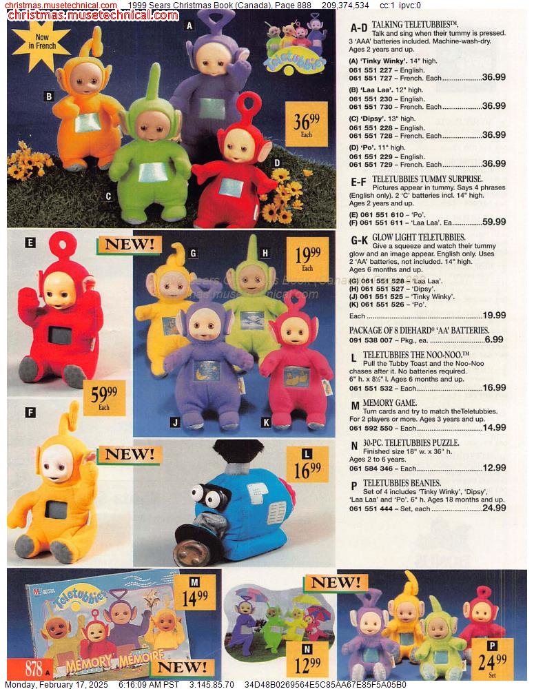 1999 Sears Christmas Book (Canada), Page 888