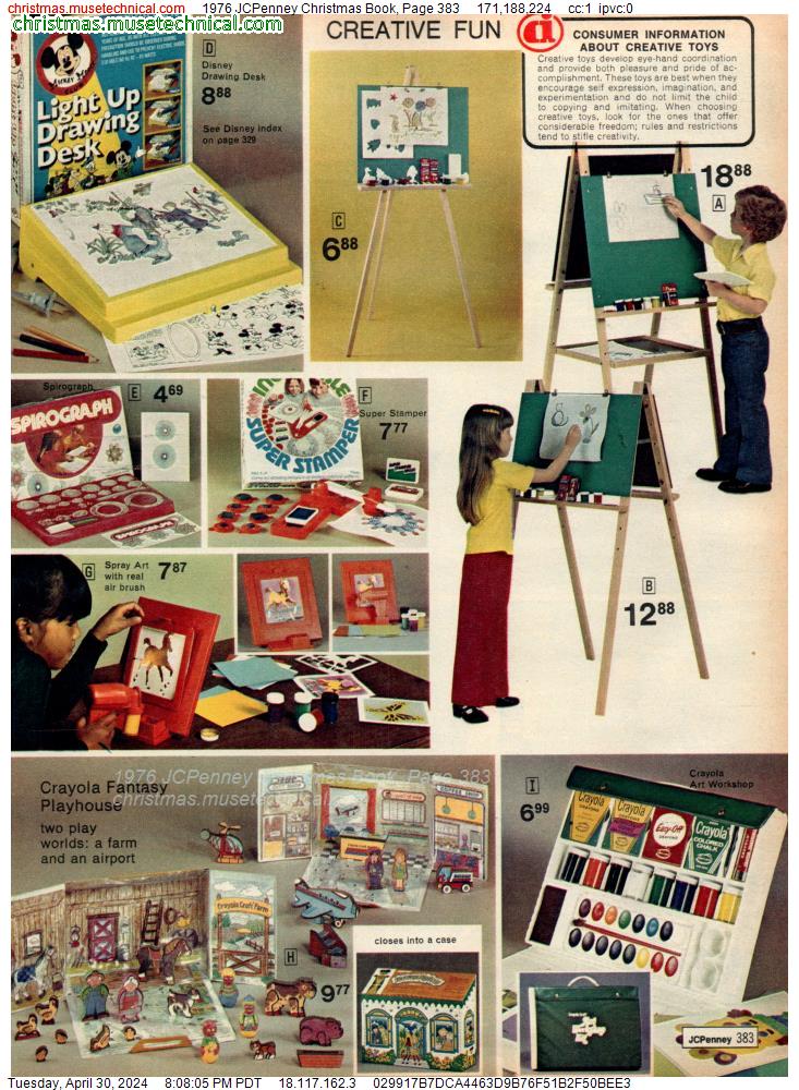 1976 JCPenney Christmas Book, Page 383