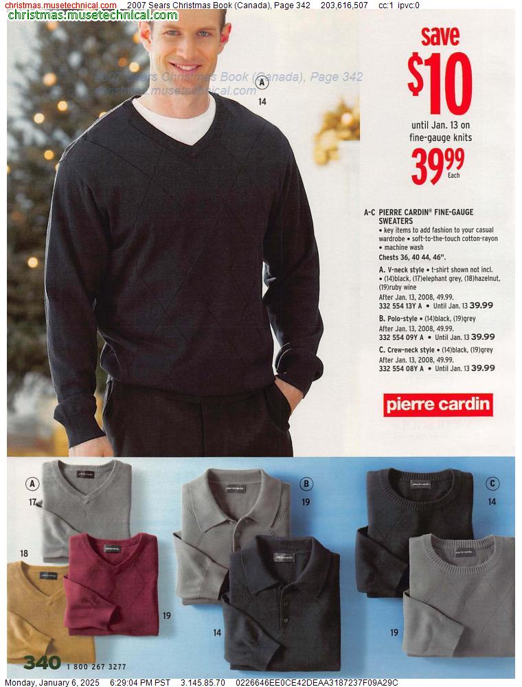 2007 Sears Christmas Book (Canada), Page 342