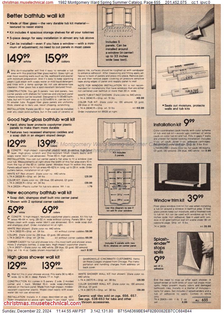 1982 Montgomery Ward Spring Summer Catalog, Page 655