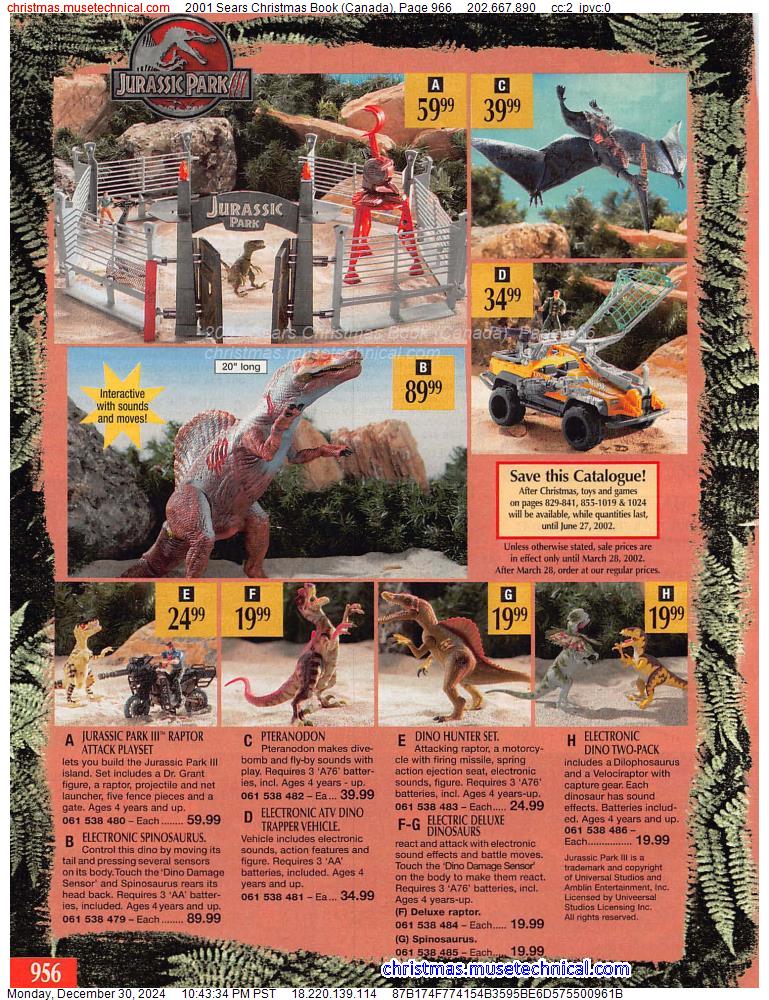 2001 Sears Christmas Book (Canada), Page 966