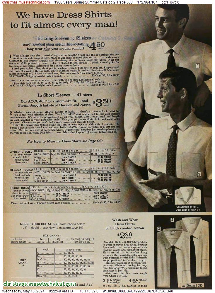 1968 Sears Spring Summer Catalog 2, Page 583
