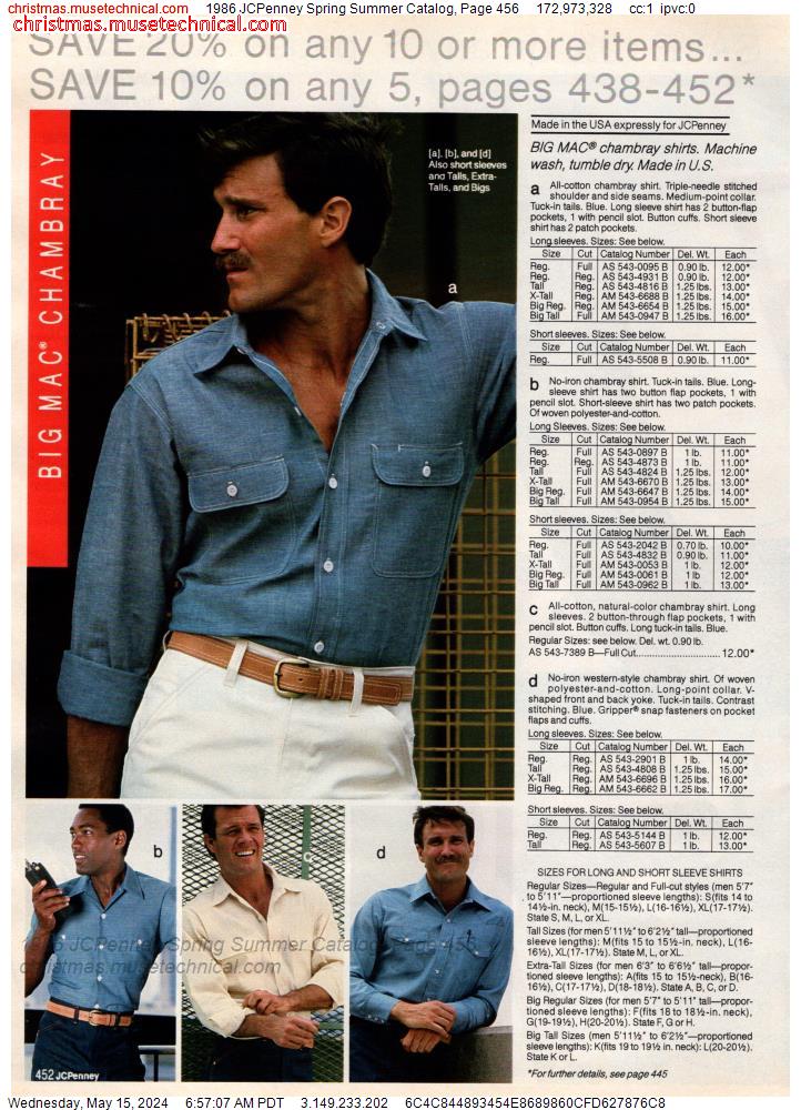 1986 JCPenney Spring Summer Catalog, Page 456