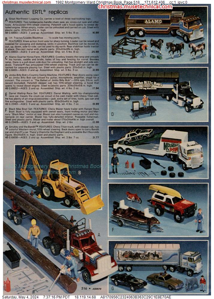 1982 Montgomery Ward Christmas Book, Page 518