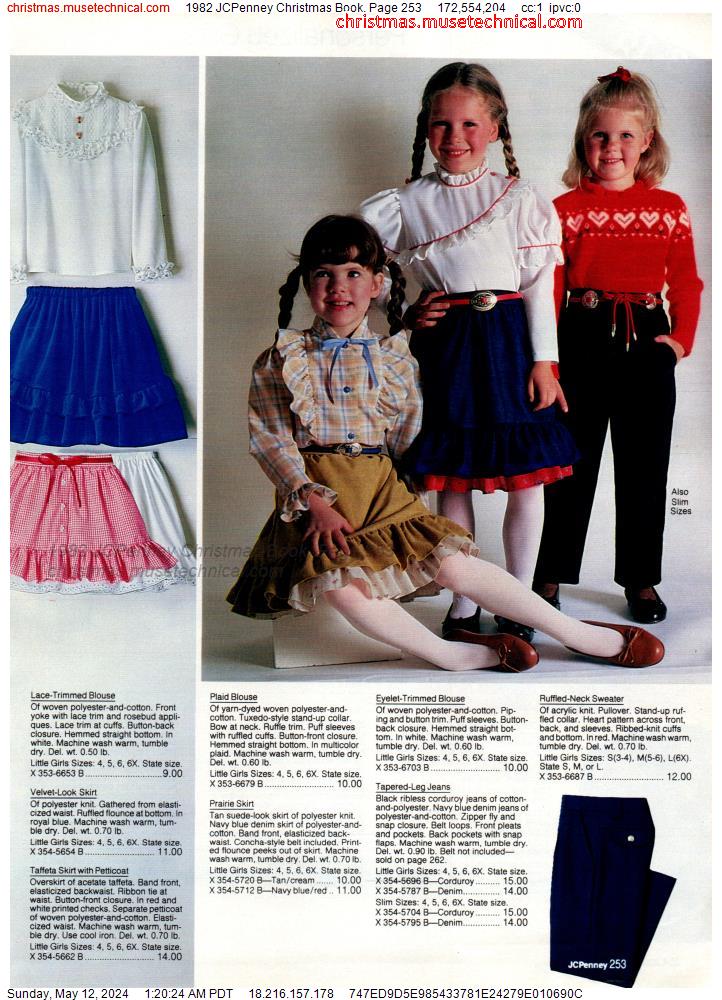 1982 JCPenney Christmas Book, Page 253